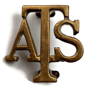 WW2 Auxiliary Territorial Service ATS Shoulder Title