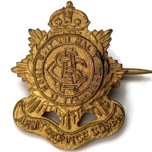 WW1 Army Service Corps ASC Sweetheart Brooch