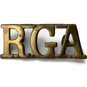 Royal Garrison Artillery RGA Shoulder Title