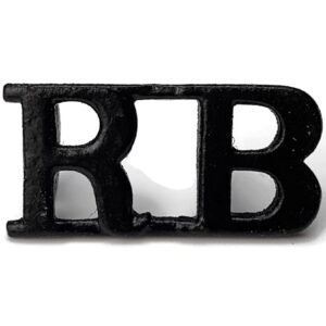 Rifle Brigade (Prince Consort's Own) Regiment Shoulder Title