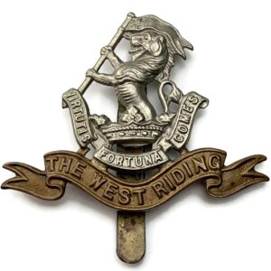 WW1 Duke of Wellingtons West Riding Regiment Cap Badge