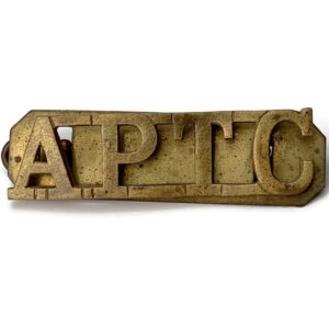 Royal Army Physical Training Corps APTC Shoulder Title