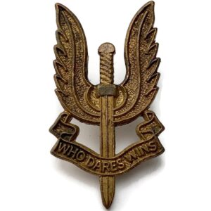 WW2 Special Air Service SAS Collar Badge