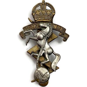 WW2 Royal Electrical & Mechanical Engineers REME Cap Badge