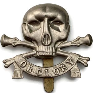 WW2 17th / 21st Lancers (Deaths Head) Regiment Cap Badge