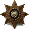 East Yorkshire Regiment OFFICERS Dual Construction Collar Badge J.R.GAUNT LONDON