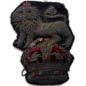 Aide-De-Camp / Substantive Colonel Officers Insignia Rank CLOTH BULLION Cap Badge