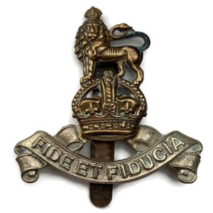 WW2 Royal Army Pay Corps RAPC Cap Badge