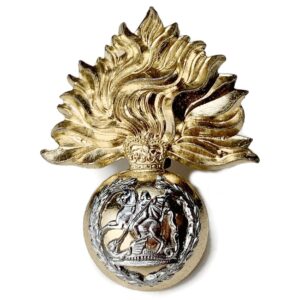 The Fusiliers Brigade Regiment Staybrite Anodised Cap Badge - Staybright