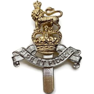 Royal Army Pay Corps RAPC Staybrite Anodised Cap Badge - Staybright