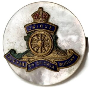 Royal Artillery Regiment Sweetheart Brooch