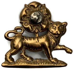 York and Lancaster Regiment Collar Badge