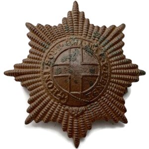 UK Dug Metal Detecting Find - WW1 Coldstream Guards Regiment Relic Cap Badge