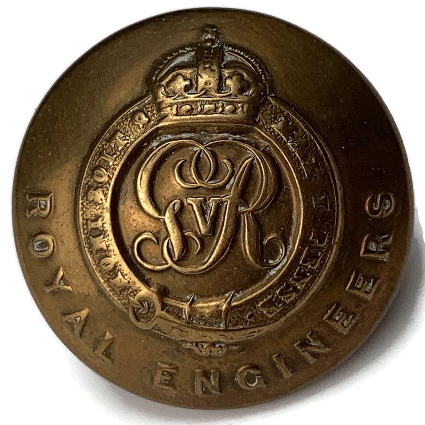 WW1 Royal Engineers Corps (George V) Tunic Button - 25mm - British ...