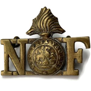 WW1 Northumberland Fusiliers Regiment Shoulder Title