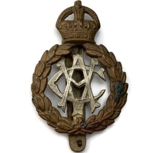 WW1 Army Veterinary Corps AVC Cap Badge