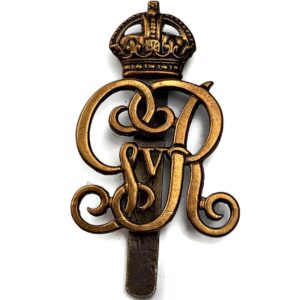 WW1 Norfolk Yeomanry (Kings Own Royal Regiment) Cap Badge - George V
