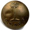 Royal West African Frontier Force RWAFF Tunic Button WAFF - 23mm