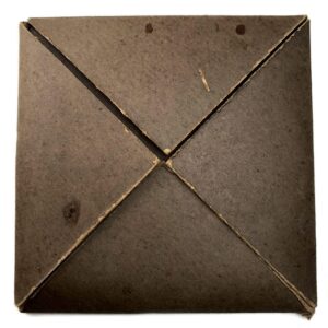 WW1 Death Penny / Memorial Plaque Cardboard Issue Envelope Cover