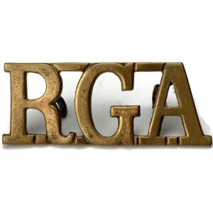 Royal Garrison Artillery RGA Shoulder Title