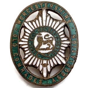 Worcestershire Regiment Old Comrades Association OCA Lapel Badge
