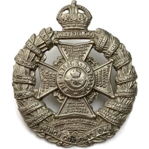 WW2 The Rifle Brigade Regiment Cap Badge - LUGS VERSION
