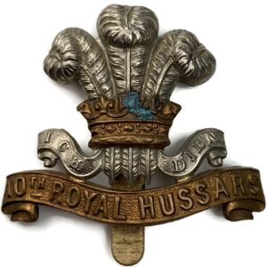 10th Royal Hussars Regiment Cap Badge