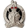 Army Legal Corps Cap Badge - Queens Crown