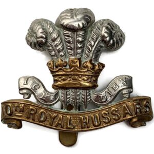 10th Royal Hussars Regiment Cap Badge - FIRMIN LONDON Makers Mark
