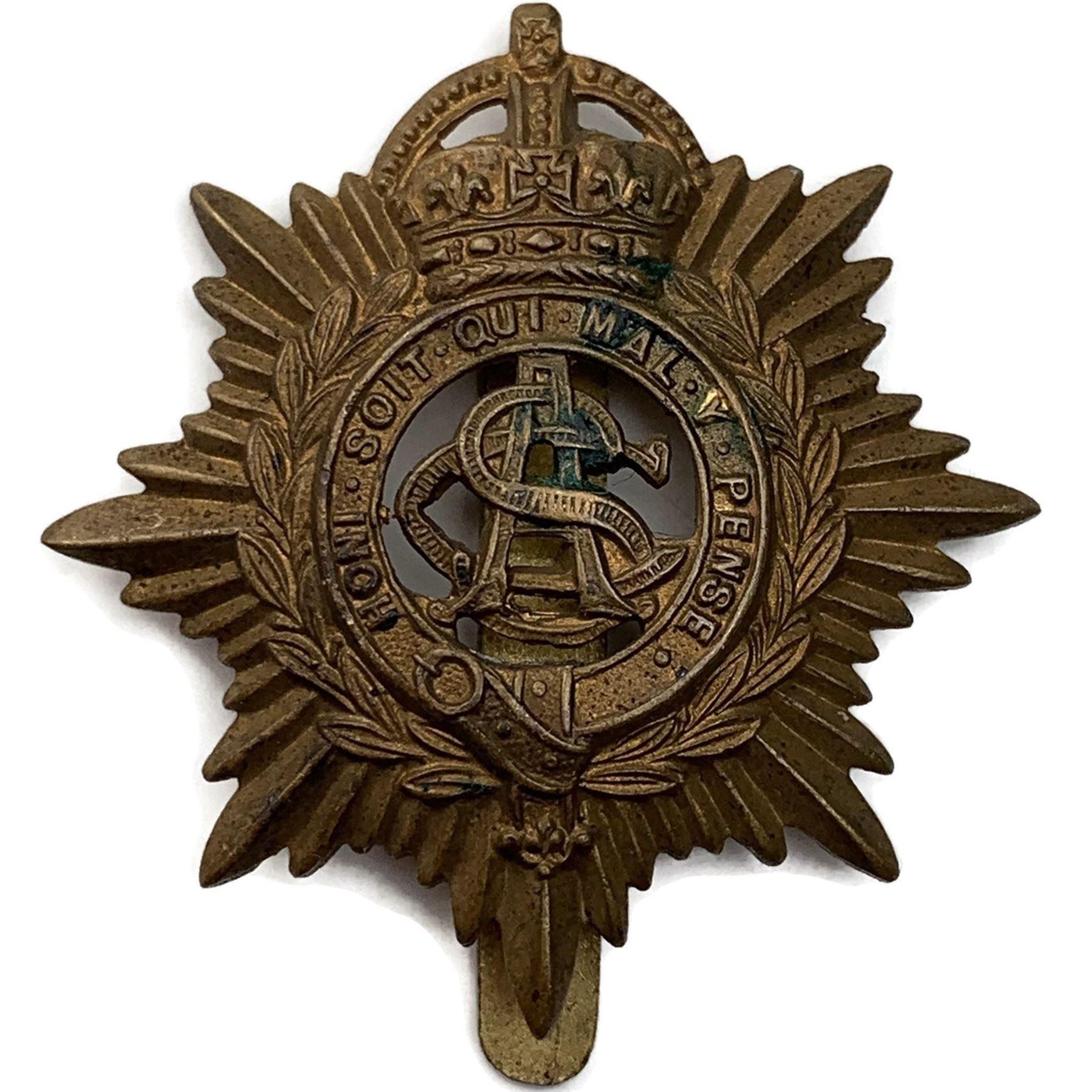 WW1 Army Service Corps ASC Cap Badge - British Military Badges