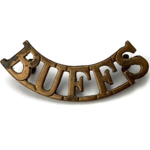 Royal East Kent (The Buffs) Regiment Shoulder Title