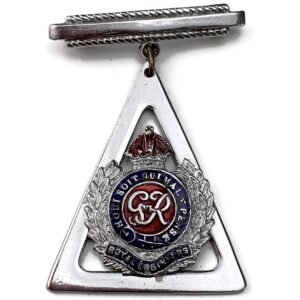 WW2 Royal Engineers Corps ENAMEL Sweetheart Brooch