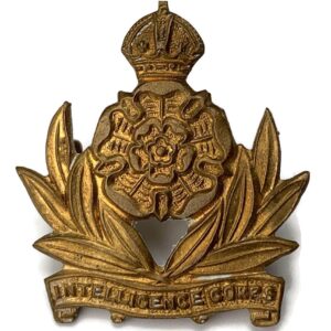 WW2 Intelligence Corps Collar Badge