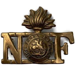 WW1 Northumberland Fusiliers Regiment Shoulder Title