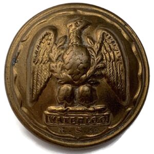 Royal Scots Greys Regiment Scottish Tunic Button - 28mm