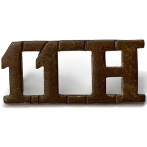 11th Hussars Regiment Shoulder Title