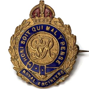 WW1 Royal Engineers Corps (George V) Sweetheart Brooch
