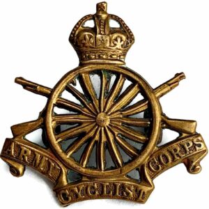 WW1 Army Cyclist Corps (Cyclists) Collar Badge