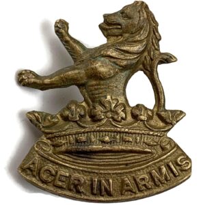WW1 New Zealand Army 7th Wellington West Coast Rifles Regiment Collar Badge