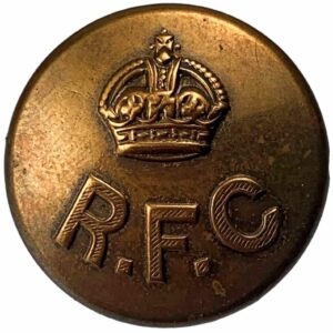 WW1 Royal Flying Corps RFC Tunic Button - JENNENS & CO LONDON - 23mm