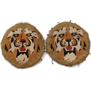 WW2 South Eastern Command PRINTED Cloth Formation Sign Patch Badge PAIR