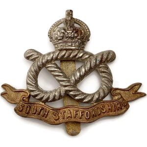 WW1 South Staffordshire Regiment Cap Badge