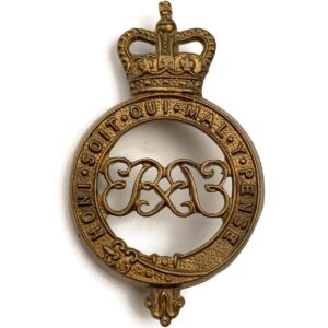 Grenadier Guards Regiment Shoulder Title PART - Queens Crown