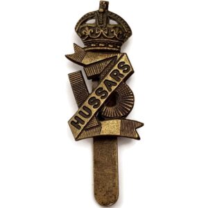 13th Hussars Regiment Cap Badge - 2ND PATTERN