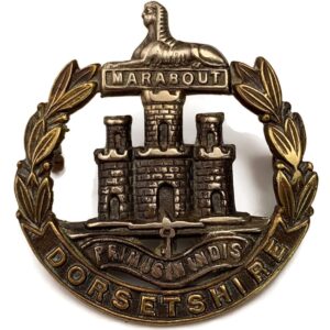 Dorsetshire (Dorset) Regiment Cap Badge - LUGS VERSION