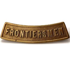 Legion of Frontiersmen Imperial Paramilitary Force Shoulder Title