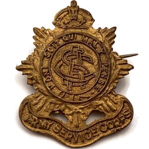 WW1 Army Service Corps ASC Sweetheart Brooch