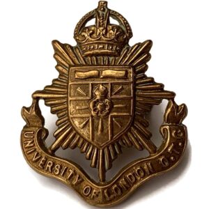 University of London Officers Training Corps College OTC Collar Badge