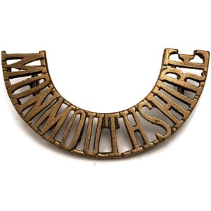 WW1 Monmouthshire Regiment Battalion Shoulder Title