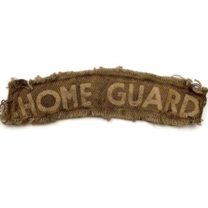 WW2 Home Guard Unit PRINTED Cloth Shoulder Title Badge Flash